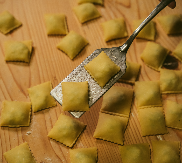 Spinach and Ricotta Ravioli